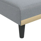 Verstelbare chaise longue voor kleine ontspanningshoekjes met totale afmetingen - Chaises longues