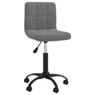 Verstelbare draaibare bureaustoel met fluweel bekleding - Bureaustoelen