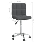 Verstelbare draaibare eetkamerstoel voor comfort en stijl - Eetkamerstoelen
