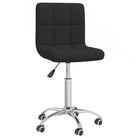 Verstelbare draaibare eetkamerstoel voor comfort en stijl - Zwart / 1 - Eetkamerstoelen