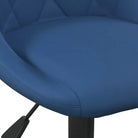 Verstelbare eetkamerstoel met zacht fluweel en zwart gepoedercoat frame - Eetkamerstoelen
