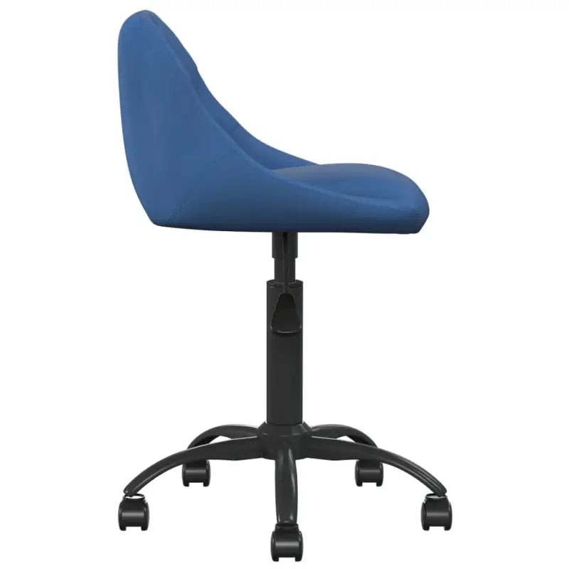 Verstelbare eetkamerstoel met zacht fluweel en zwart gepoedercoat frame - Eetkamerstoelen