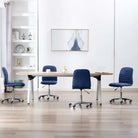Verstelbare eetkamerstoelen met levering bevat en moderne uitstraling - Blauw / 4 - Eetkamerstoelen