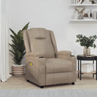 Verstelbare elektrische massagestoel voor ultiem comfort en ontspanning - Cappuccino / 1 - Elektrische massagestoelen