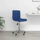 Verstelbare en comfortabele draaibare bureaustoel voor thuisgebruik - Blauw / 1 - Bureaustoelen