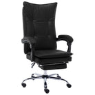 Verstelbare ergonomische bureaustoel voor comfortabel werken - Zwart / 1 / Met voetensteun - Bureaustoelen