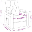 Verstelbare fauteuil for ultiem ontspanning en comfort - Fauteuils & Relaxfauteuils