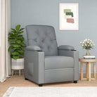 Verstelbare fauteuil for ultiem ontspanning en comfort - Lichtgrijs / 1 - Fauteuils & Relaxfauteuils