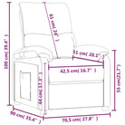 Verstelbare fauteuil voor comfortabel relaxen en loungen - Fauteuils & Relaxfauteuils