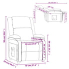 Verstelbare fauteuil voor ultiem comfort en ontspanning - Fauteuils & Relaxfauteuils