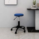 Verstelbare fluwelen bureaustoel voor thuis en kantoor - Blauw / 1 - Bureaustoelen