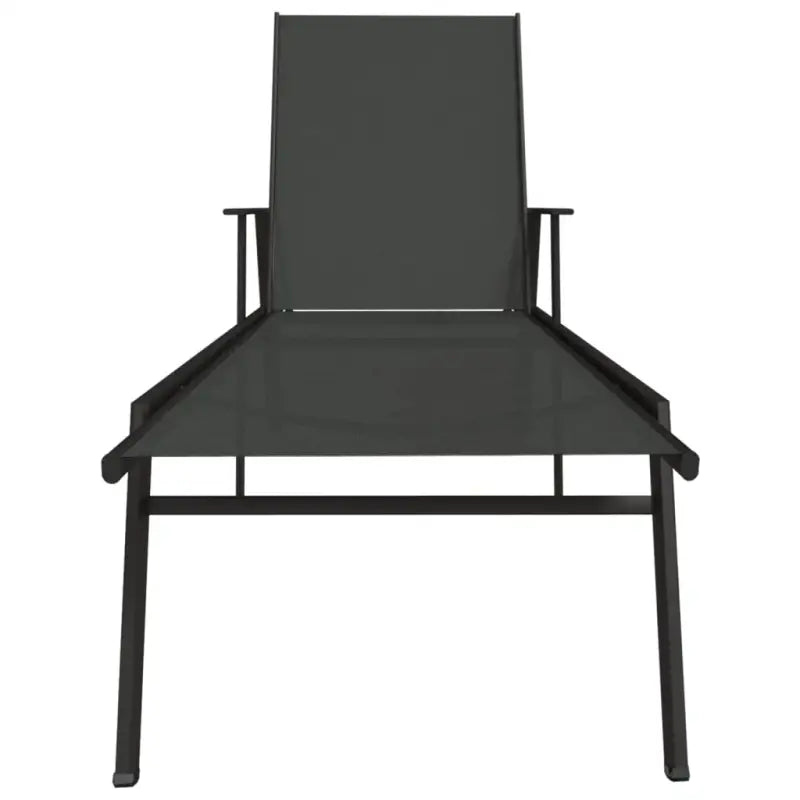 Verstelbare verstelbare loungestoel met textileen stof en stabiel stalen frame - Ligstoelen