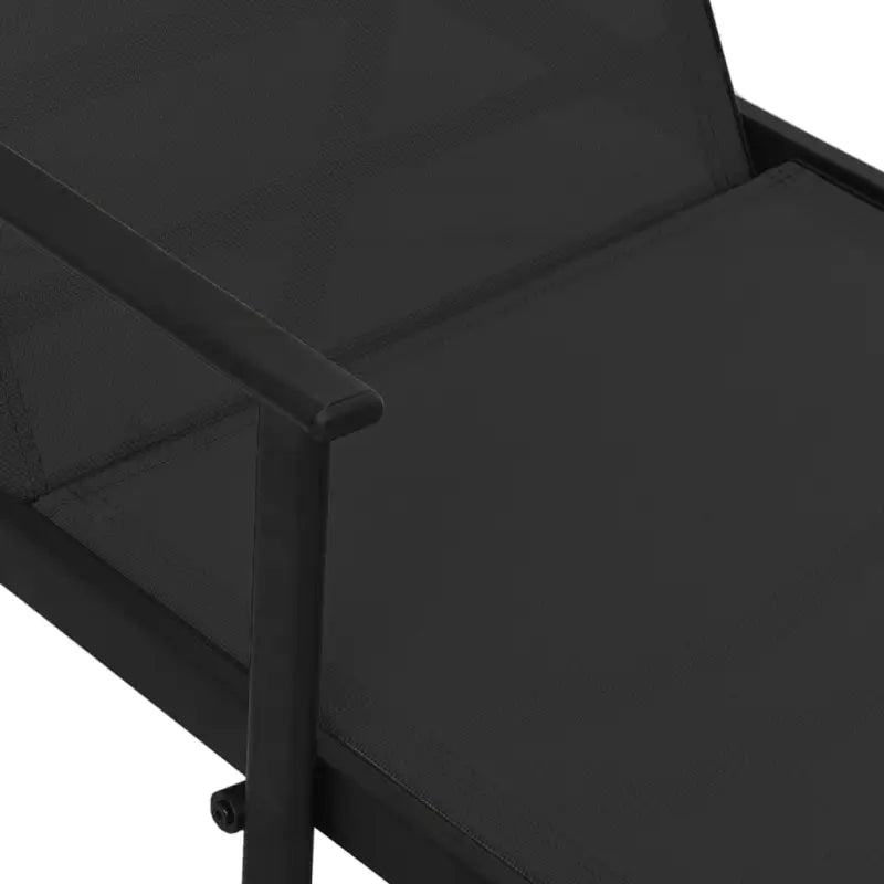 Verstelbare verstelbare loungestoel met textileen stof en stabiel stalen frame - Ligstoelen