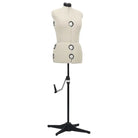 Verstelbare mannequin voor dameskleding en modepresentatie - Crème / m - Kledingstandaards