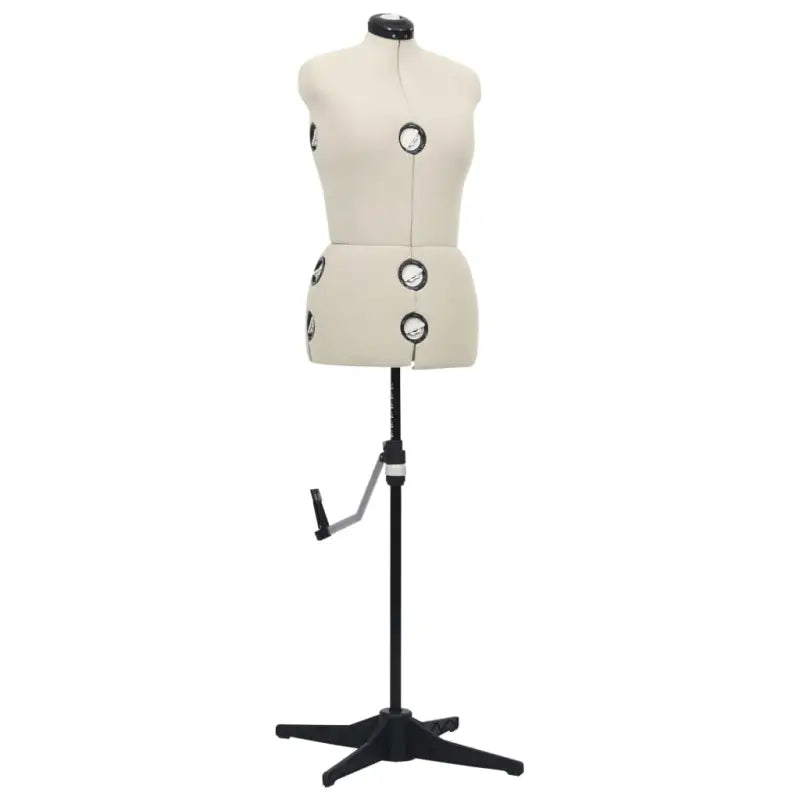 Verstelbare mannequin voor dameskleding en modepresentatie - Crème / m - Kledingstandaards