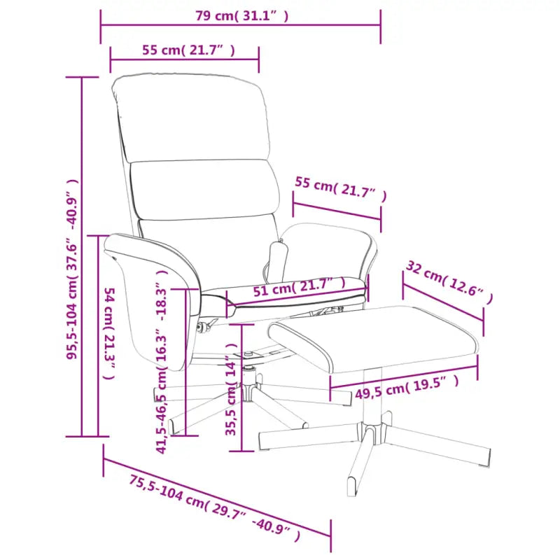 Verstelbare massagestoel met 6 massagepunten en meerdere programma’s - Fauteuils & Relaxfauteuils