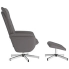 Verstelbare massagestoel met 6 massagepunten voor ultiem comfort - Grijs / 1 - Fauteuils & Relaxfauteuils