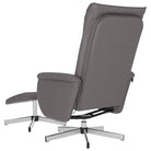 Verstelbare massagestoel met 6 massagepunten voor ultiem comfort - Grijs / 1 - Fauteuils & Relaxfauteuils