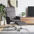 Verstelbare massagestoel met 6 massagepunten voor ultiem comfort - Grijs / 1 - Fauteuils & Relaxfauteuils
