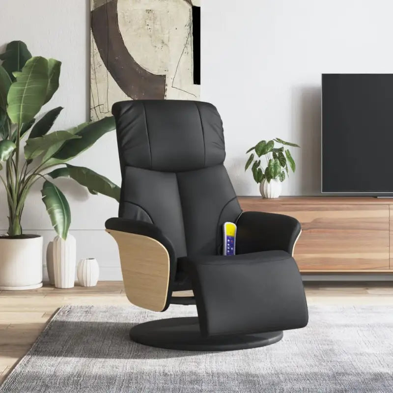 Verstelbare massagestoel met gerichte massage en meerdere programma’s - Zwart / 1 - Fauteuils & Relaxfauteuils