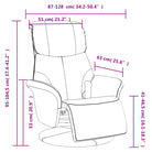 Verstelbare massagestoel met gerichte massage en meerdere programma’s - Fauteuils & Relaxfauteuils