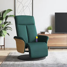 Verstelbare massagestoel voor ultiem comfort en gerichte massageplezier - Donkergroen / 1 - Fauteuils & Relaxfauteuils
