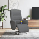 Verstelbare massagestoel voor ultiem comfort en gerichte massage - Donkergrijs / 1 - Fauteuils & Relaxfauteuils