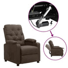 Verstelbare stoel met elektrische motor voor ultiem comfort - Bruin / 1 - Fauteuils & Relaxfauteuils