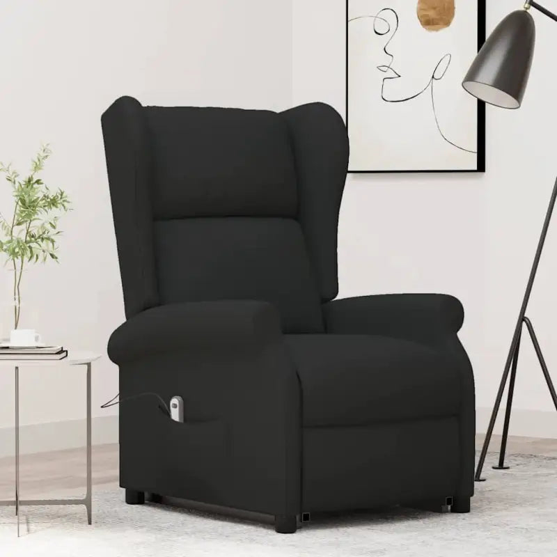 Verstelbare stoel met verstelbare rugleuning en voetensteun voor ultiem comfort - Zwart / 1 - Fauteuils & Relaxfauteuils