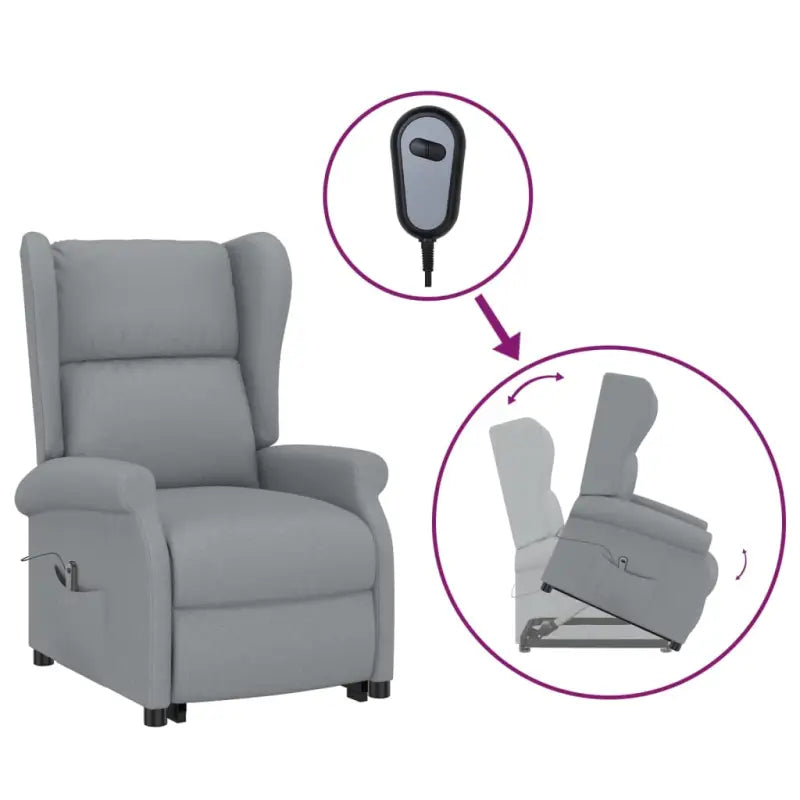 Verstelbare stoel met verstelbare rugleuning en voetensteun voor ultiem comfort - Fauteuils & Relaxfauteuils