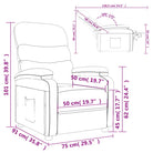 Verstelbare stoel voor comfortabel ontspannen en relaxen - Fauteuils & Relaxfauteuils