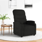 Verstelbare stoel voor comfortabel ontspannen en relaxen - Zwart / 1 - Fauteuils & Relaxfauteuils