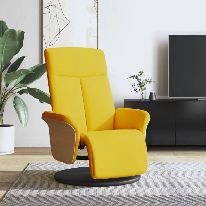 Verstelbare stoel voor comfortabel ontspannen na een drukke dag - Lichtgeel / 1 - Fauteuils & Relaxfauteuils