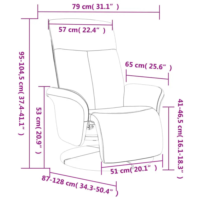 Verstelbare stoel voor comfortabel ontspannen na een drukke dag - Fauteuils & Relaxfauteuils