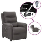 Verstelbare stoel voor comfortabel relaxen en een rustige nachtrust - Donkergrijs / 1 - Fauteuils & Relaxfauteuils