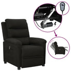 Verstelbare stoel voor comfortabel relaxen en een rustige nachtrust - Zwart / 1 - Fauteuils & Relaxfauteuils