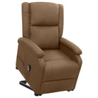 Verstelbare stoel voor comfortabel relaxen en verstelbare rugleuning - Bruin / 1 - Fauteuils & Relaxfauteuils