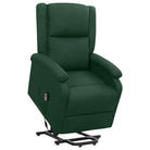 Verstelbare stoel voor comfortabel relaxen en verstelbare rugleuning - Donkergroen / 1 - Fauteuils & Relaxfauteuils