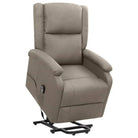 Verstelbare stoel voor comfortabel relaxen en verstelbare rugleuning - Taupe / 1 - Fauteuils & Relaxfauteuils