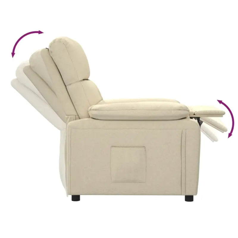 Fauteuil Verstelbaar Stof Kleurig