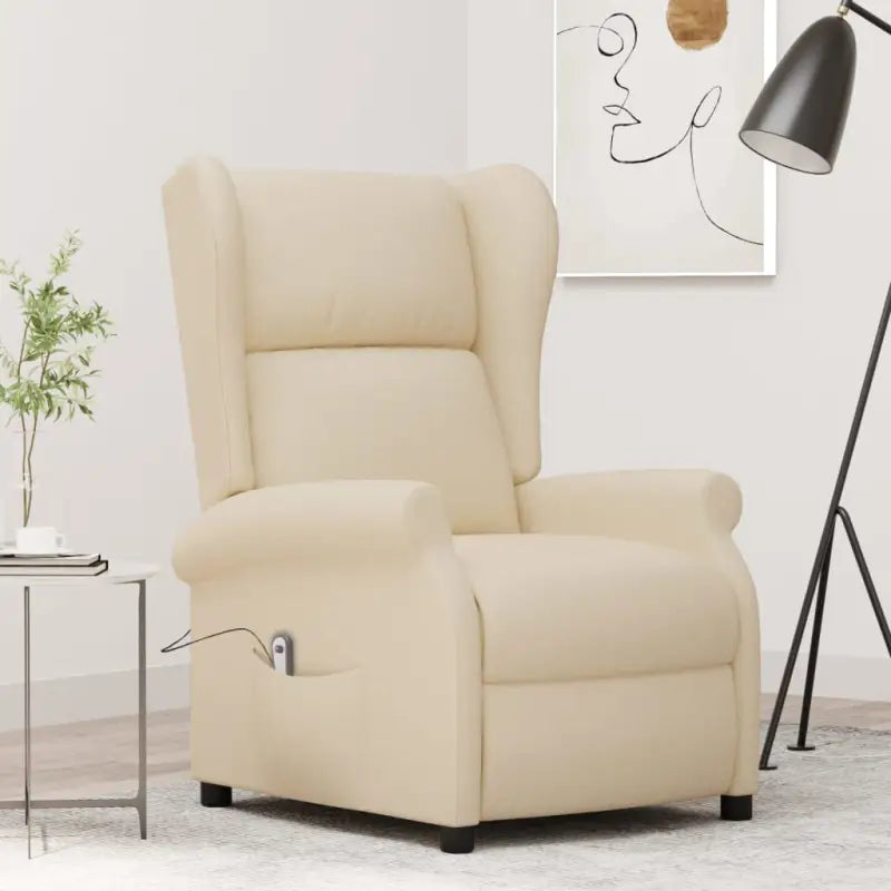 Verstelbare stoel voor ultiem comfort en ontspanning - Crème / 1 - Fauteuils & Relaxfauteuils