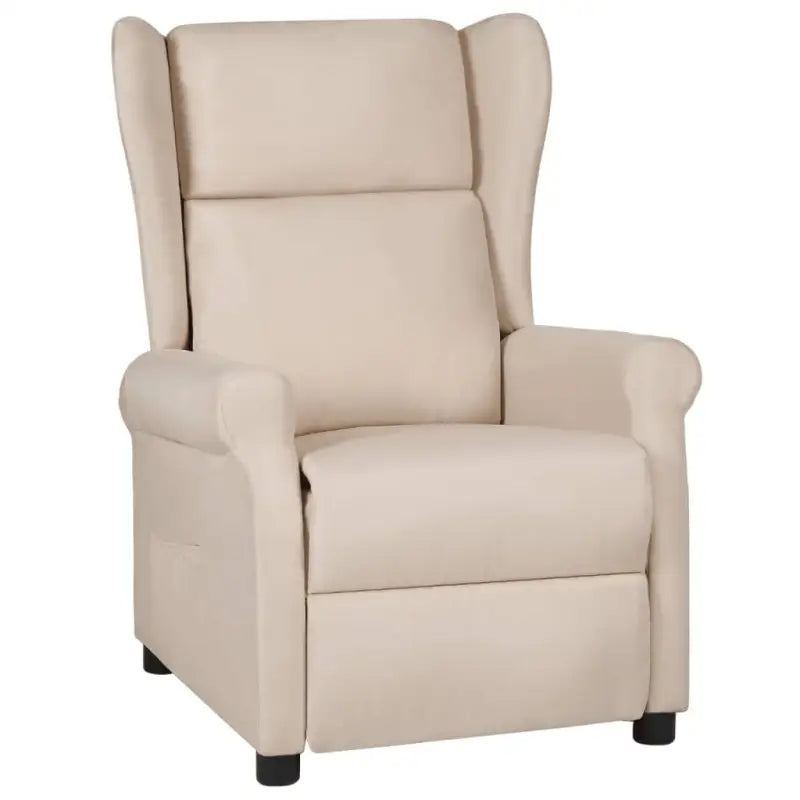 Verstelbare stoel voor ultiem comfort en ontspanning - Crème / 1 - Fauteuils & Relaxfauteuils