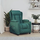 Verstelbare stoel voor ultiem comfort en ontspanning - Donkergroen / 1 - Fauteuils & Relaxfauteuils