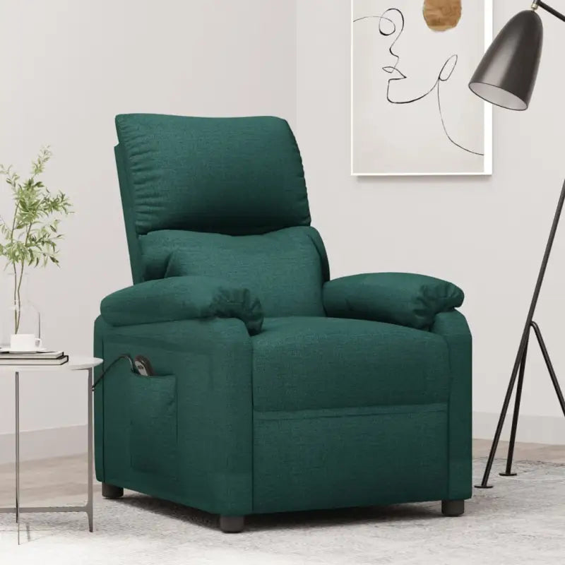 Verstelbare stoel voor ultiem comfort en ontspanning - Donkergroen / 1 - Fauteuils & Relaxfauteuils