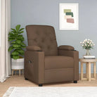 Verstelbare stoel voor ultiem comfort en relax in huis - Bruin / 1 - Fauteuils & Relaxfauteuils