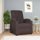 Verstelbare stoel voor ultiem comfort en relax in huis - Donkerbruin / 1 - Fauteuils & Relaxfauteuils