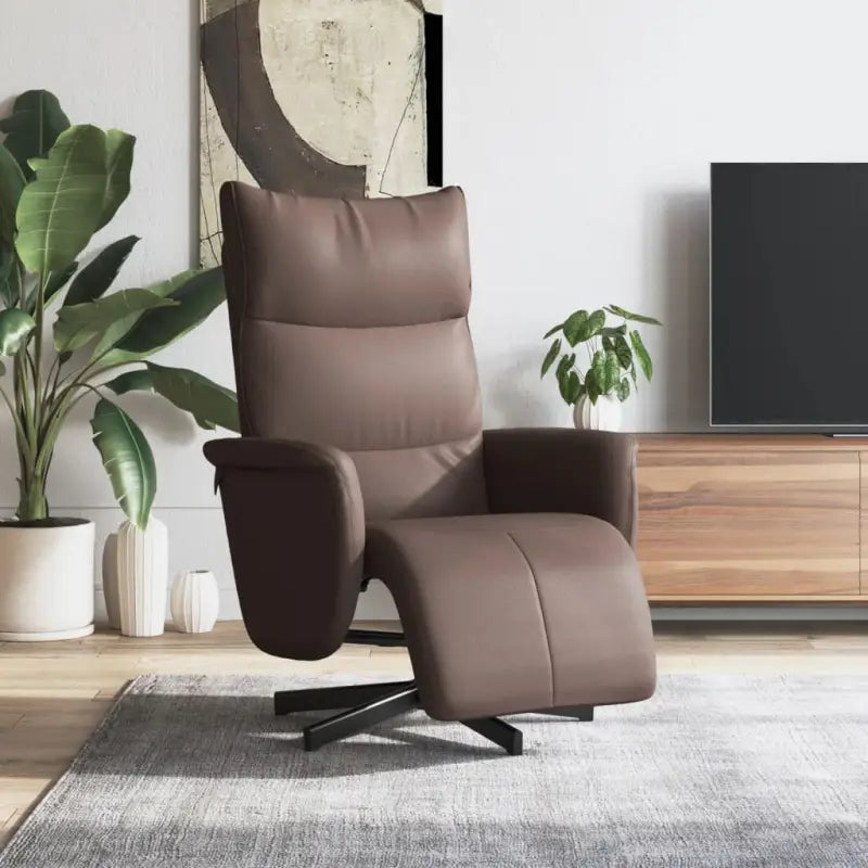 Verstelbare stoel voor ultiem ontspanning en comfort - Bruin / 1 - Fauteuils & Relaxfauteuils