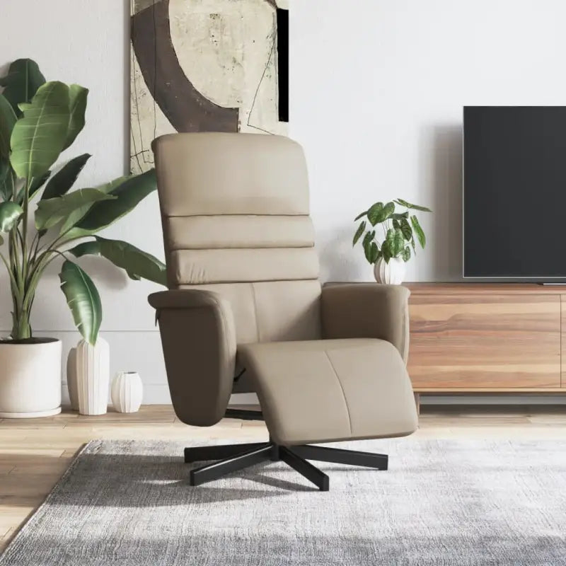 Verstelbare stoel voor ultiem ontspanning en comfort - Cappuccino / 1 - Fauteuils & Relaxfauteuils