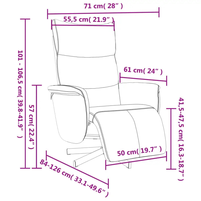 Verstelbare stoel voor ultiem ontspanning en comfort - Fauteuils & Relaxfauteuils