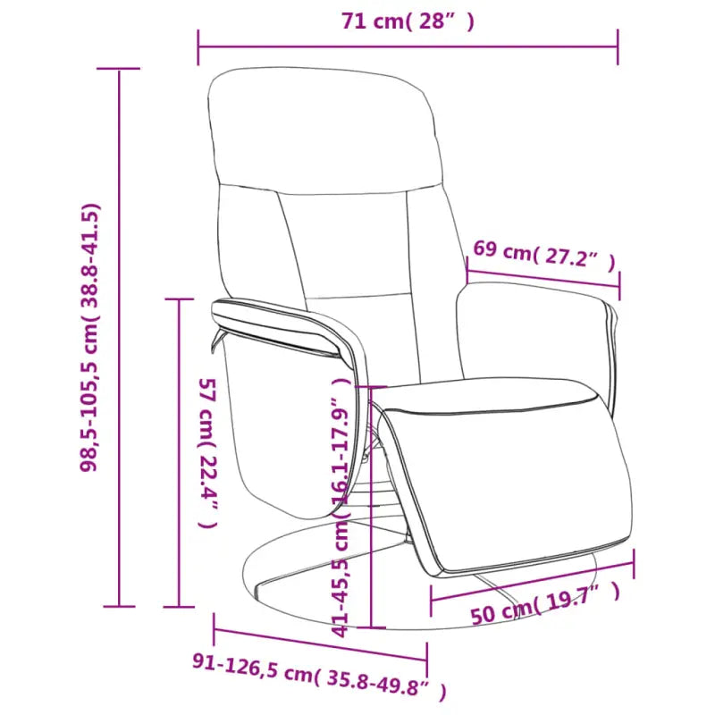 Verstelbare stoel voor ultiem ontspanning en comfort - Fauteuils & Relaxfauteuils